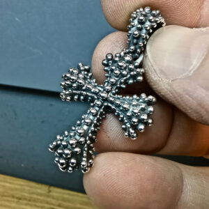 Templar Cross Bubbled